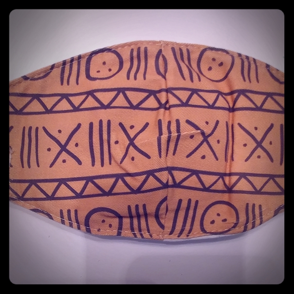 Mudcloth Print Face Mask